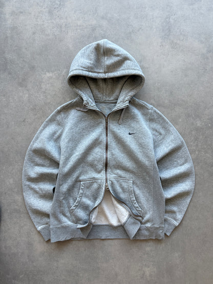 Nike 2000s retro ženska siva zip dukserica (L)