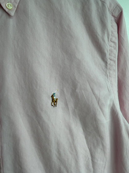 Polo by Ralph Lauren muška vintage roza košulja (M)