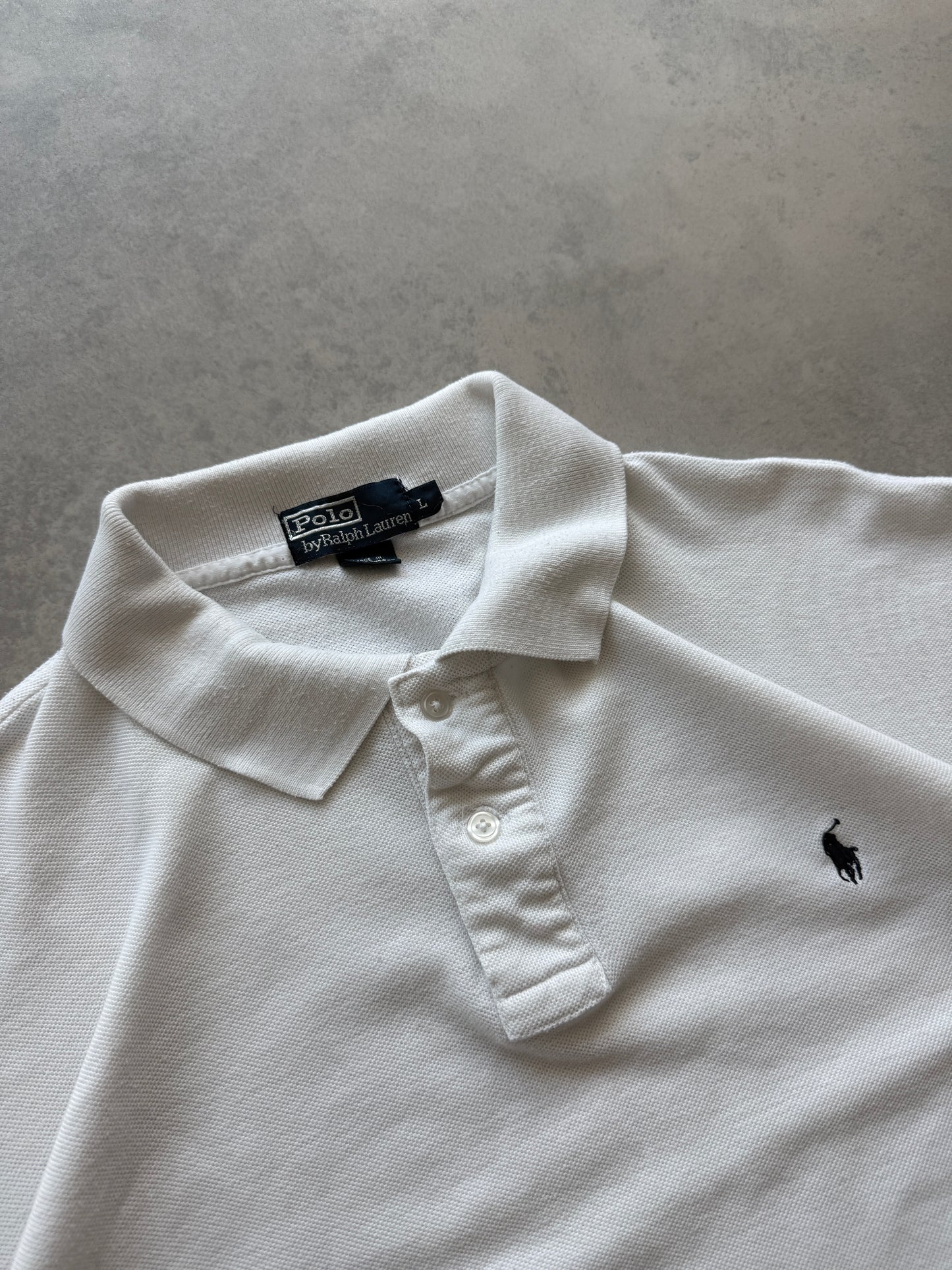 Polo by Ralph Lauren vintage muška bijela majica (L)