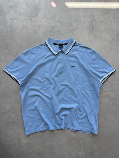 Hugo Boss muška plava polo majica (4XL)