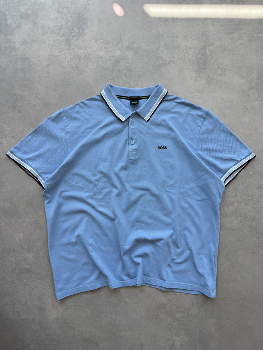 Hugo Boss muška plava polo majica (4XL)