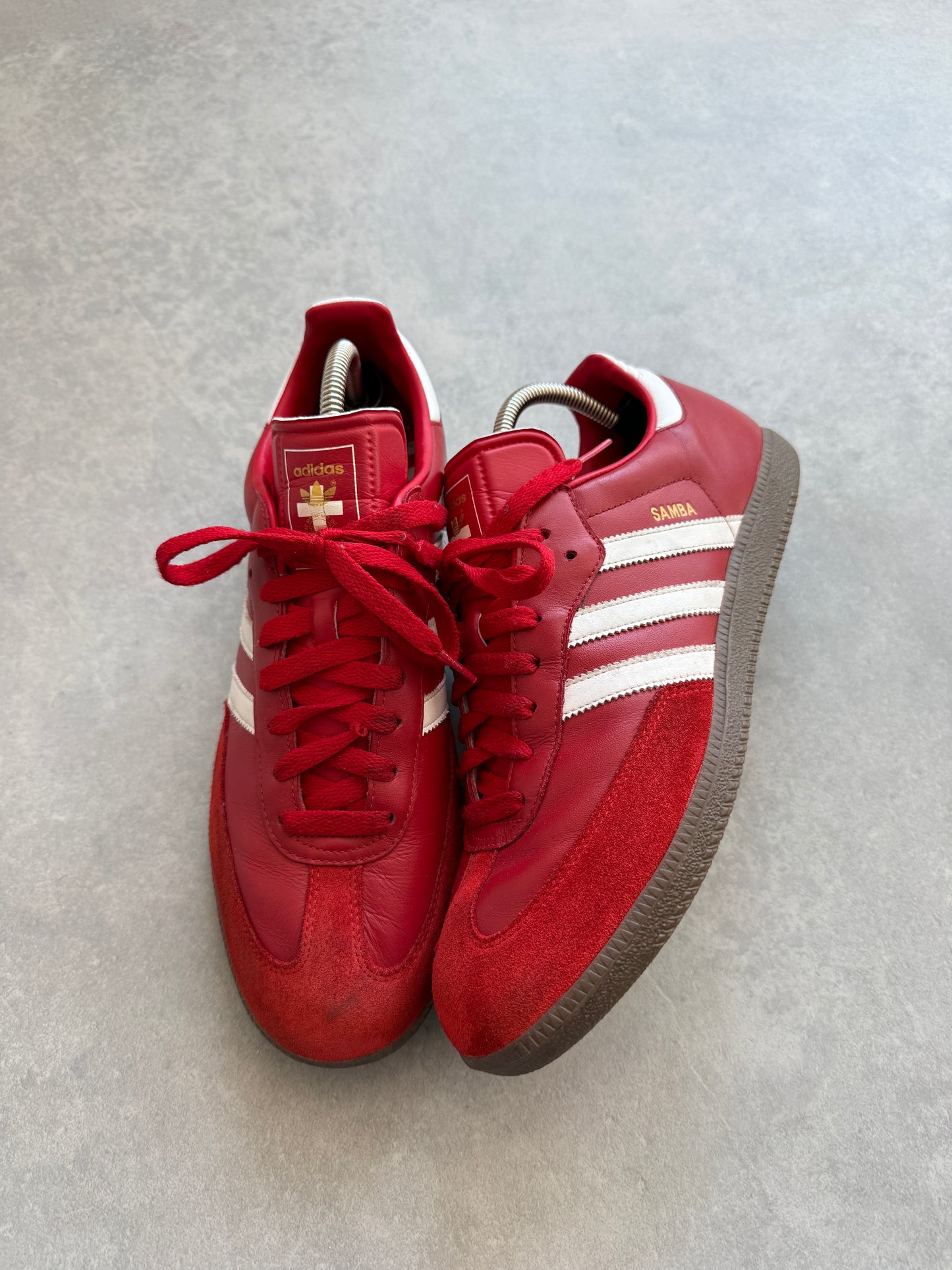 Adidas Samba Switzerland muške crvene patike (46 1/3)