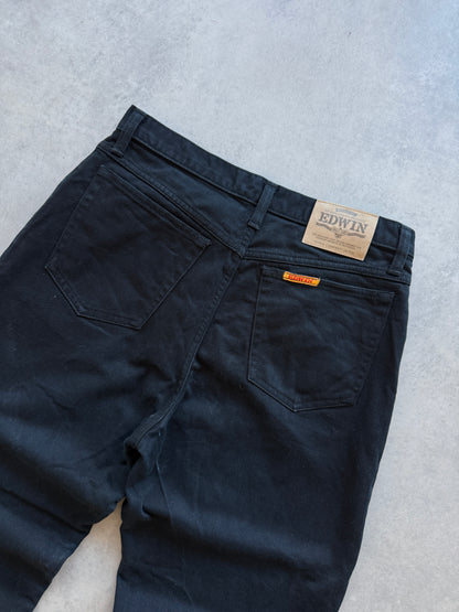 Edwin Jeans vintage muške crne farmerke (33x32)