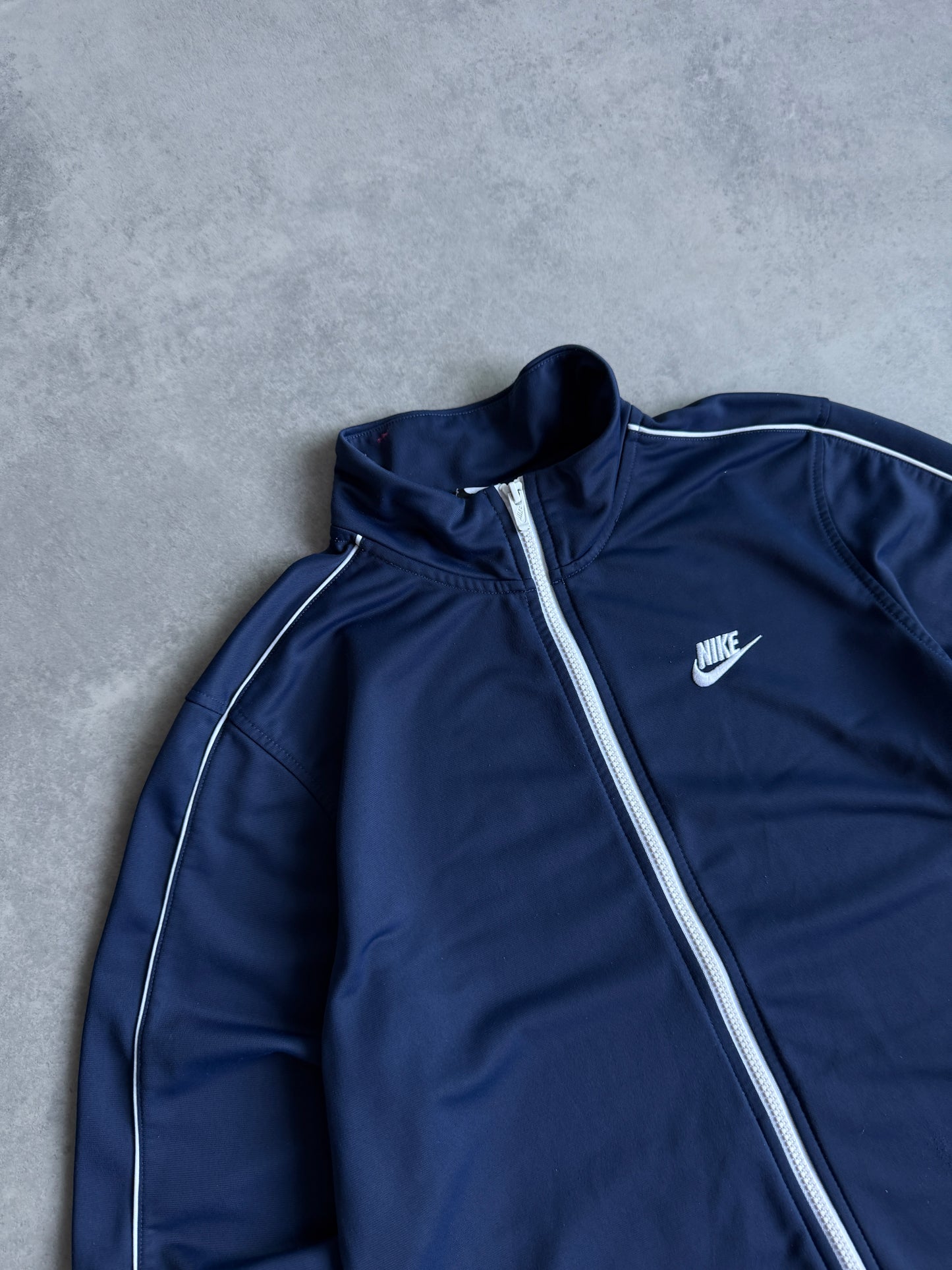 Nike muška basic plava zip dukserica (S)