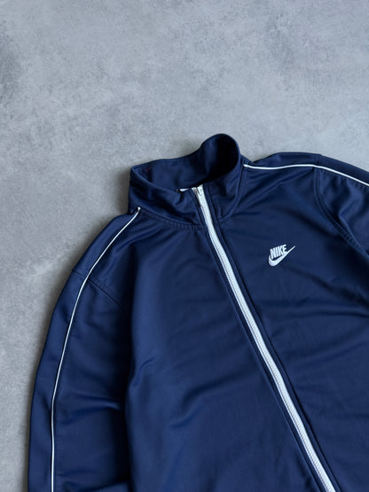 Nike muška basic plava zip dukserica (S)