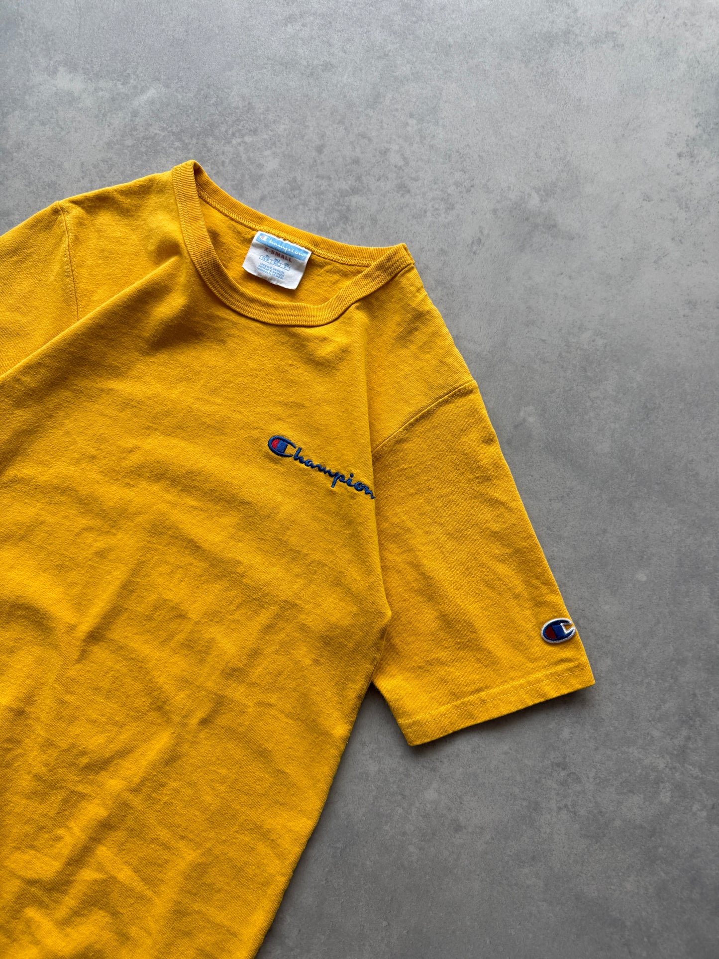 Champion muška vintage basic žuta majica (XS)