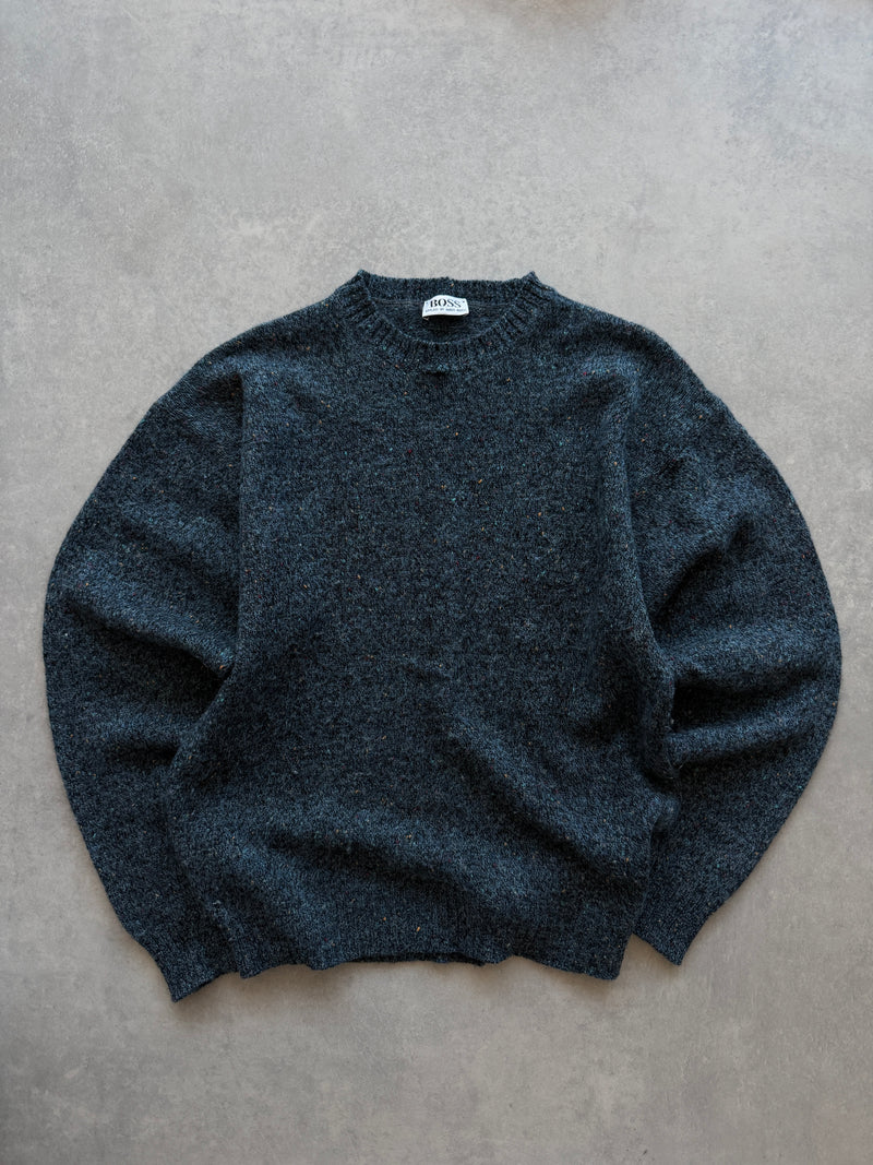 Hugo Boss vintage 90s muški džemper (L)