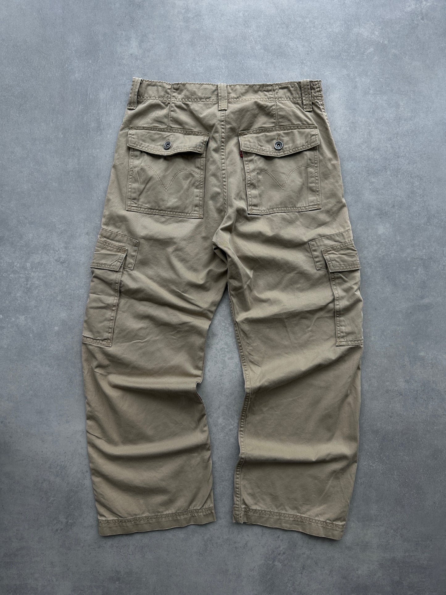 Levis muške baggy cargo hlace (33x30)