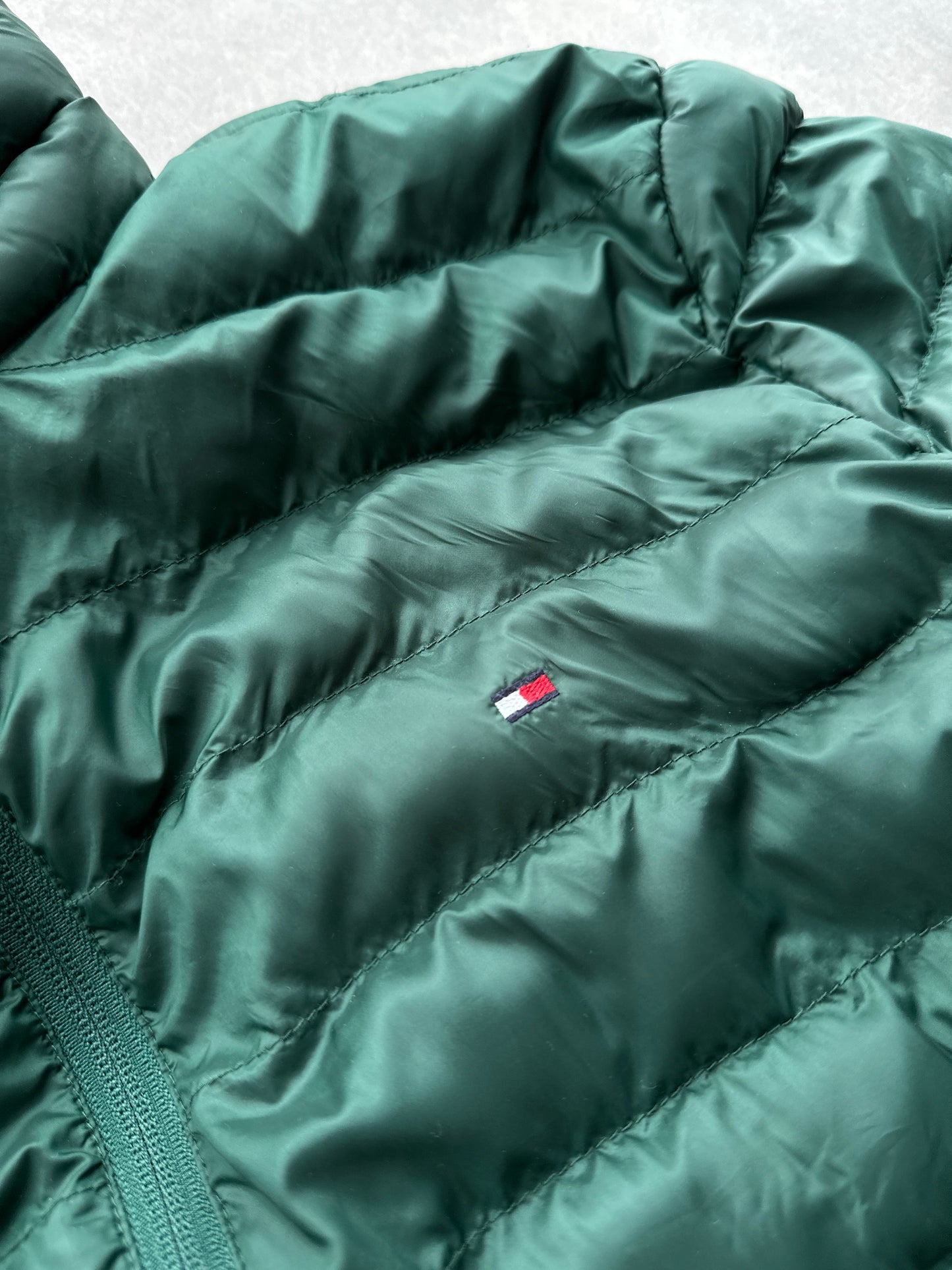 Tommy Hilfiger muška zelena puffer jakna (S)