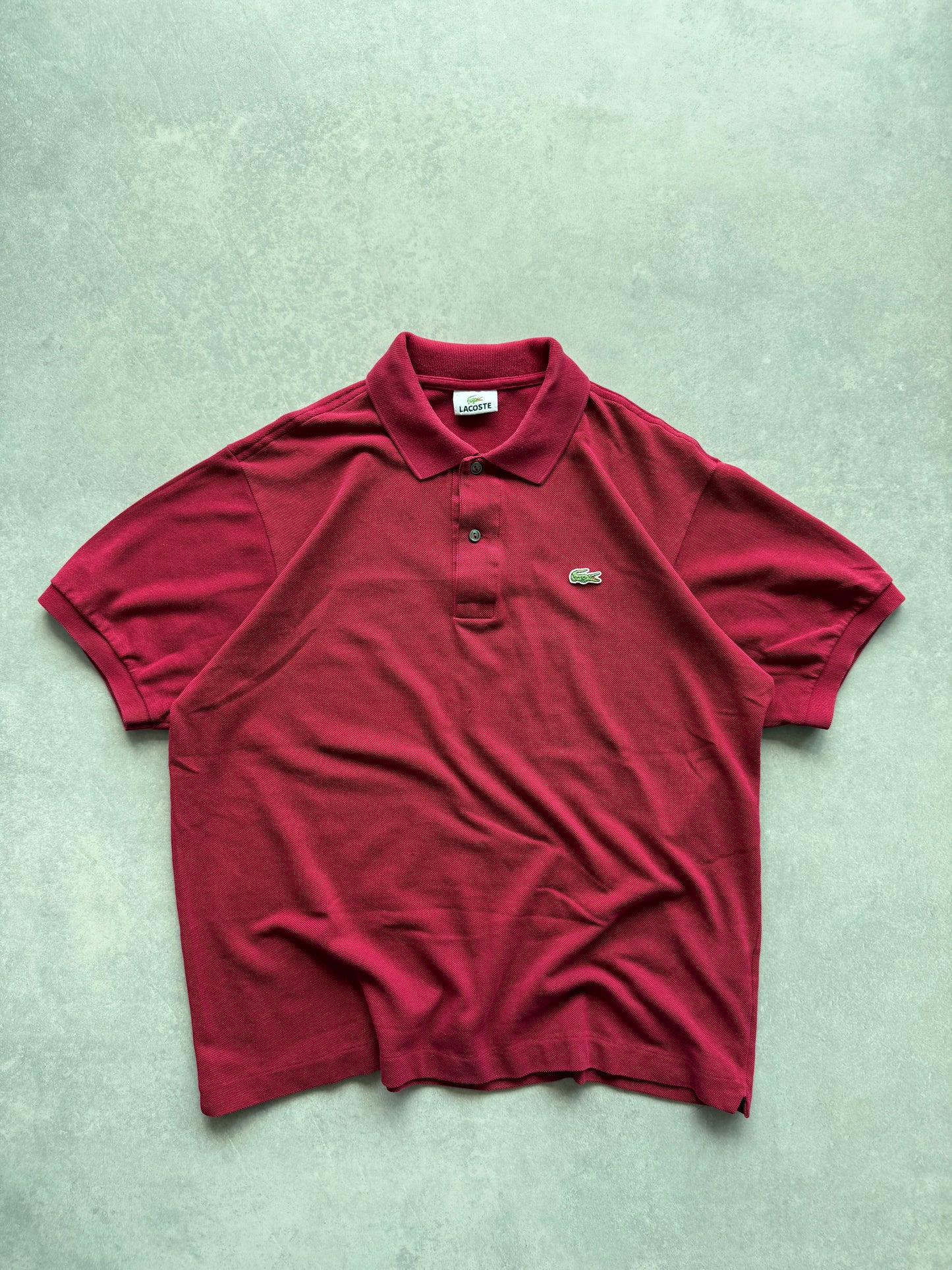 Lacoste vintage muška bordo polo majica (L)