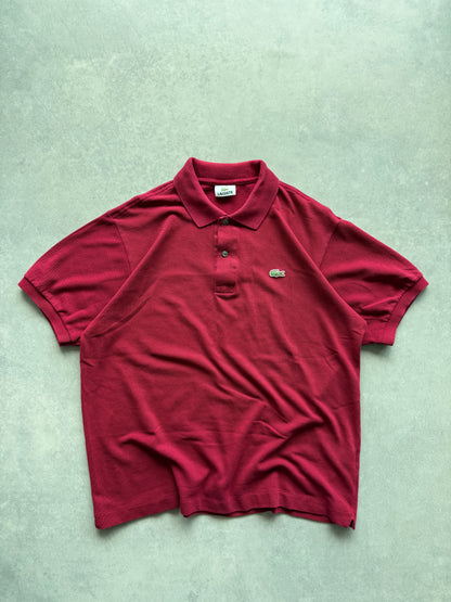 Lacoste vintage muška bordo polo majica (L)