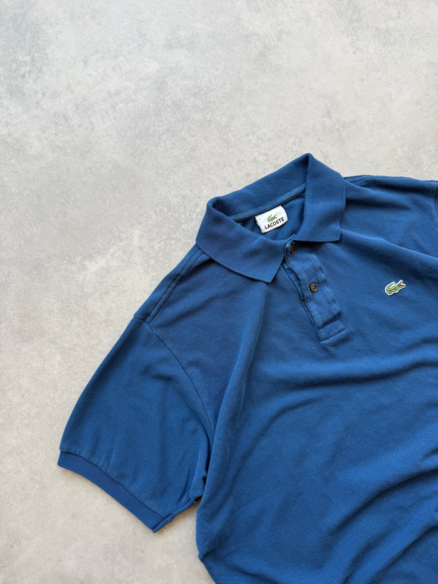 Lacoste retro muška plava polo majica (XL)