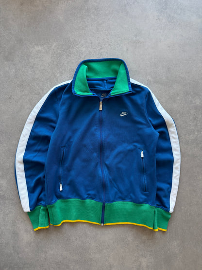 Nike 2000s ženska plava zip dukserica (L)