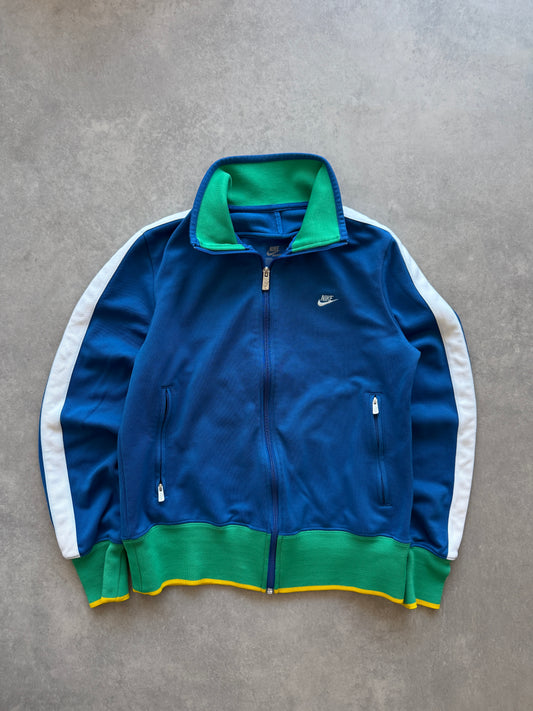 Nike 2000s ženska plava zip dukserica (L)