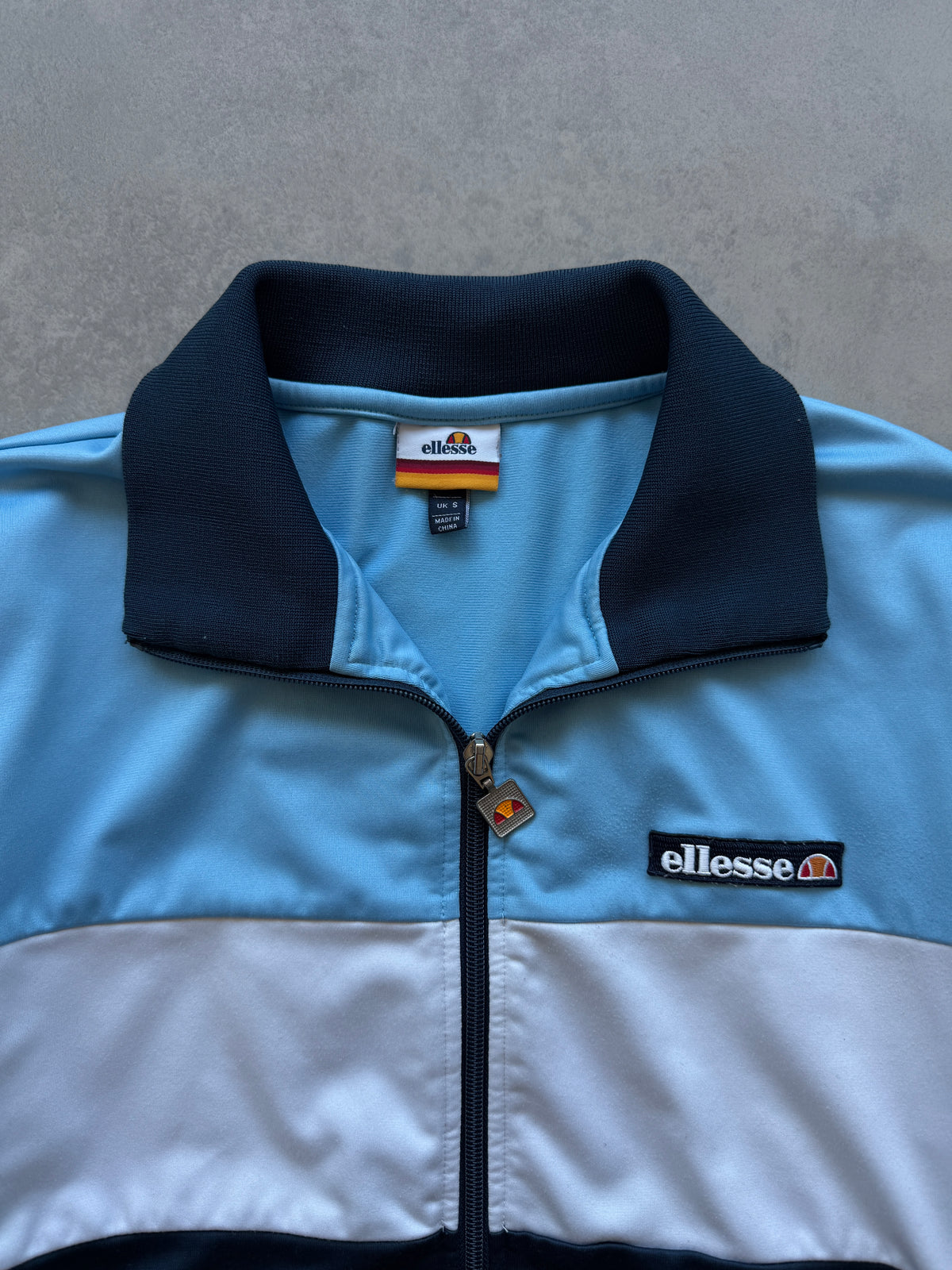 Ellesse muška plava zip dukserica (S)