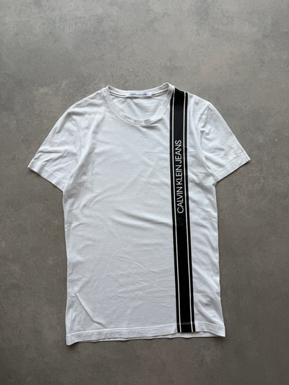 Calvin Klein Jeans muška bijela slim fit majica (L)