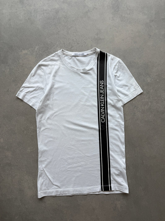 Calvin Klein Jeans muška bijela slim fit majica (L)