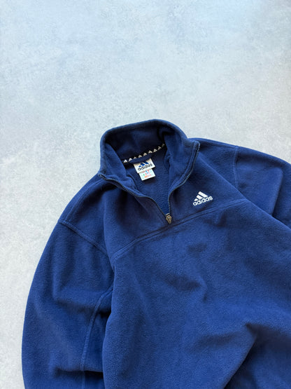 Adidas 1/4 zip vintage muška fleece dukserica (L)