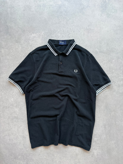 Fred Perry muška crna slim fit majica (L)