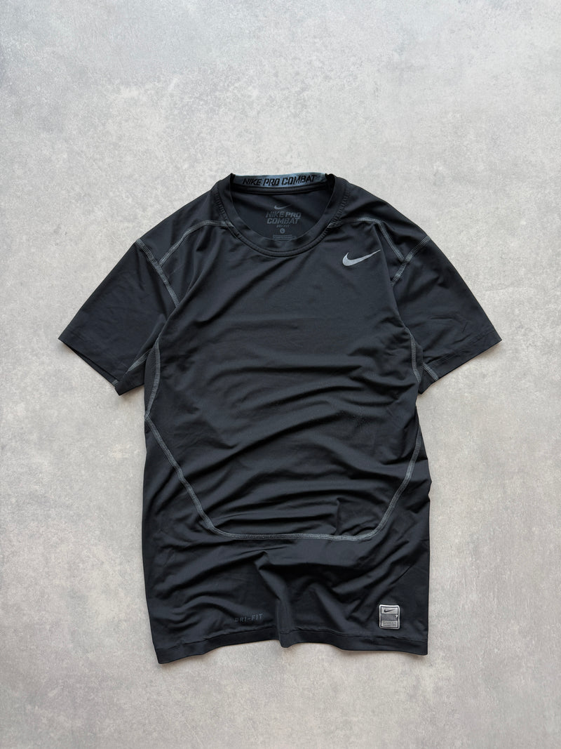 Nike Pro Combat muška crna kompresiona majica (L)