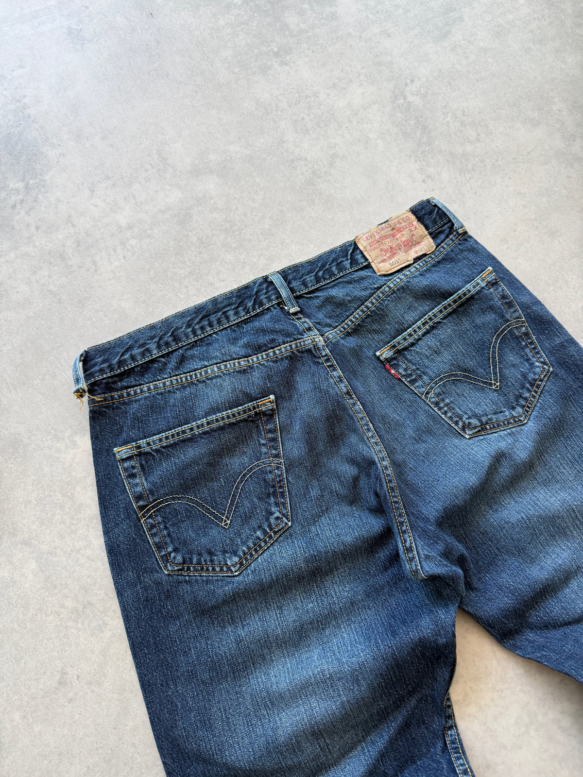 Levis 501 muške retro farmerke (36x30)