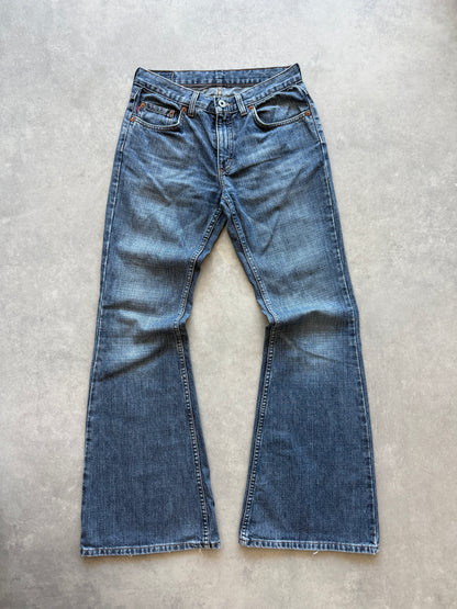 Mustang ženske slim fit flared farmerke (28x32)