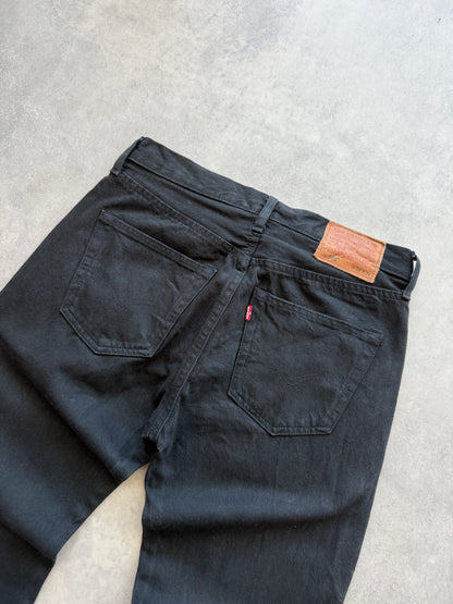 Levis 501 Premium muške crne farmerke (32x34)