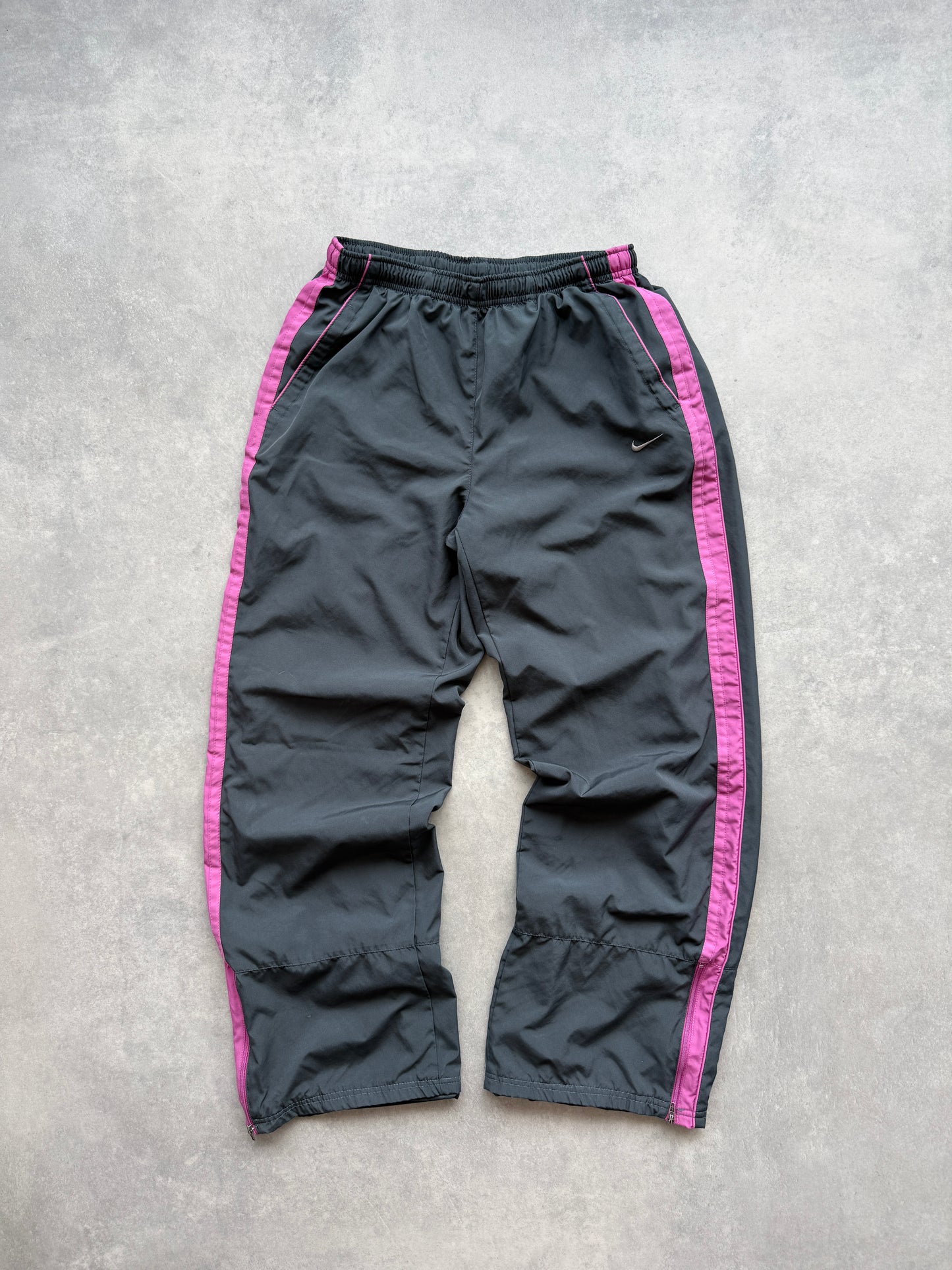 Nike 2000s ženska baggy šuškava trenerka (M)