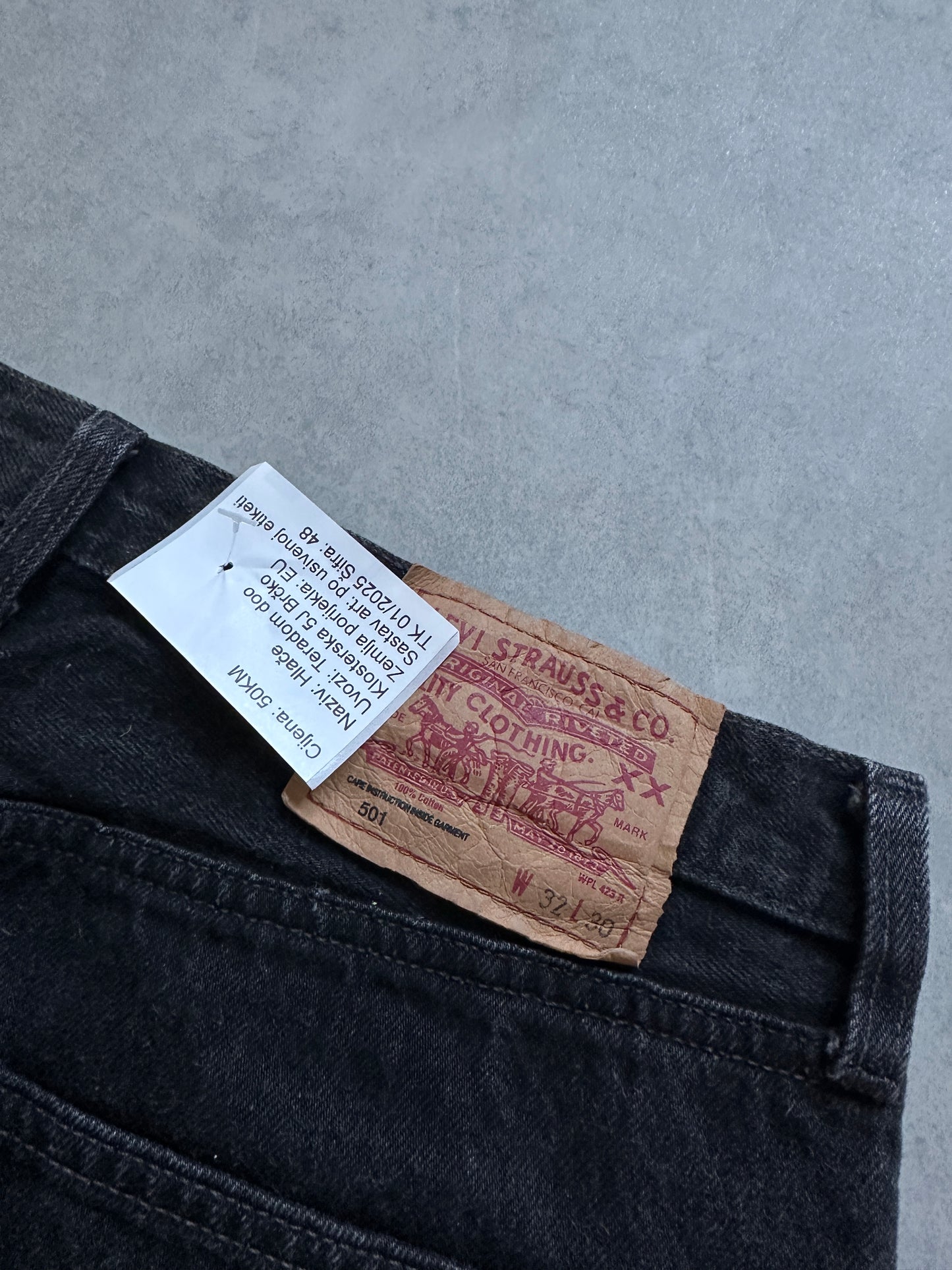 Levis 501 muške farmerke (32x30)