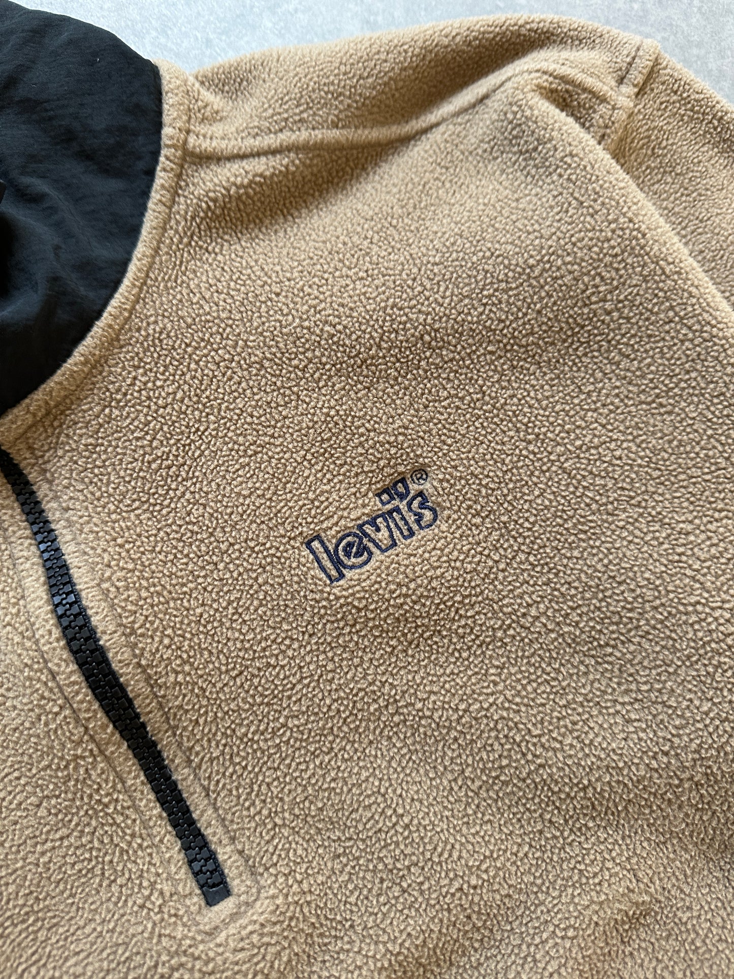 Levis 1/4 zip ženska fleece dukserica (M)