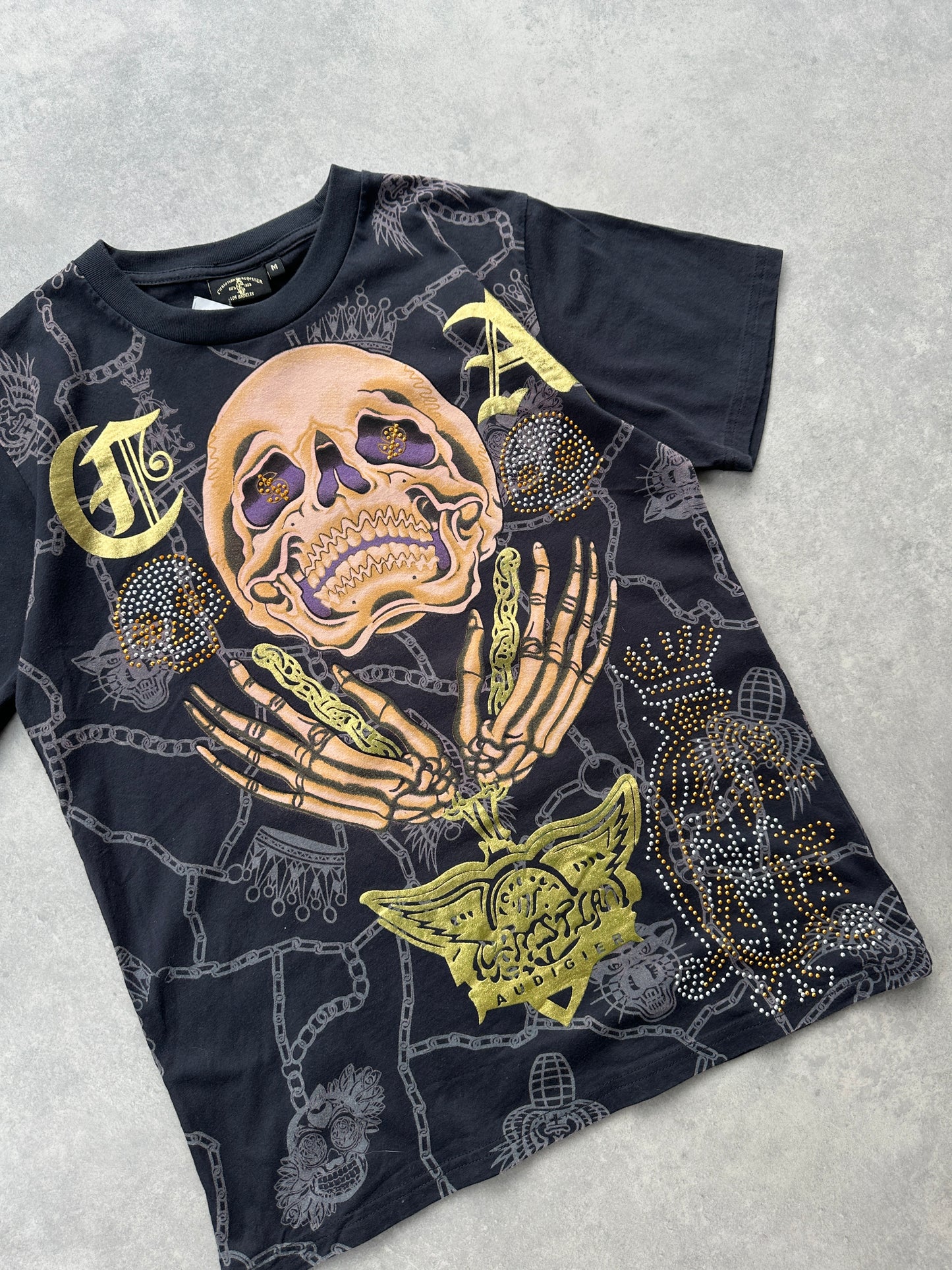 Christian Audigier 2000s ženska majica (M)