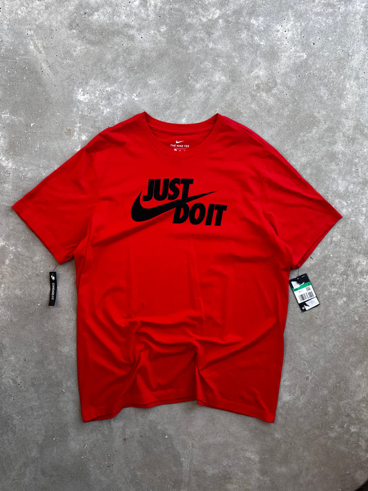 Nike just do it muška crvena basic majica (XL)