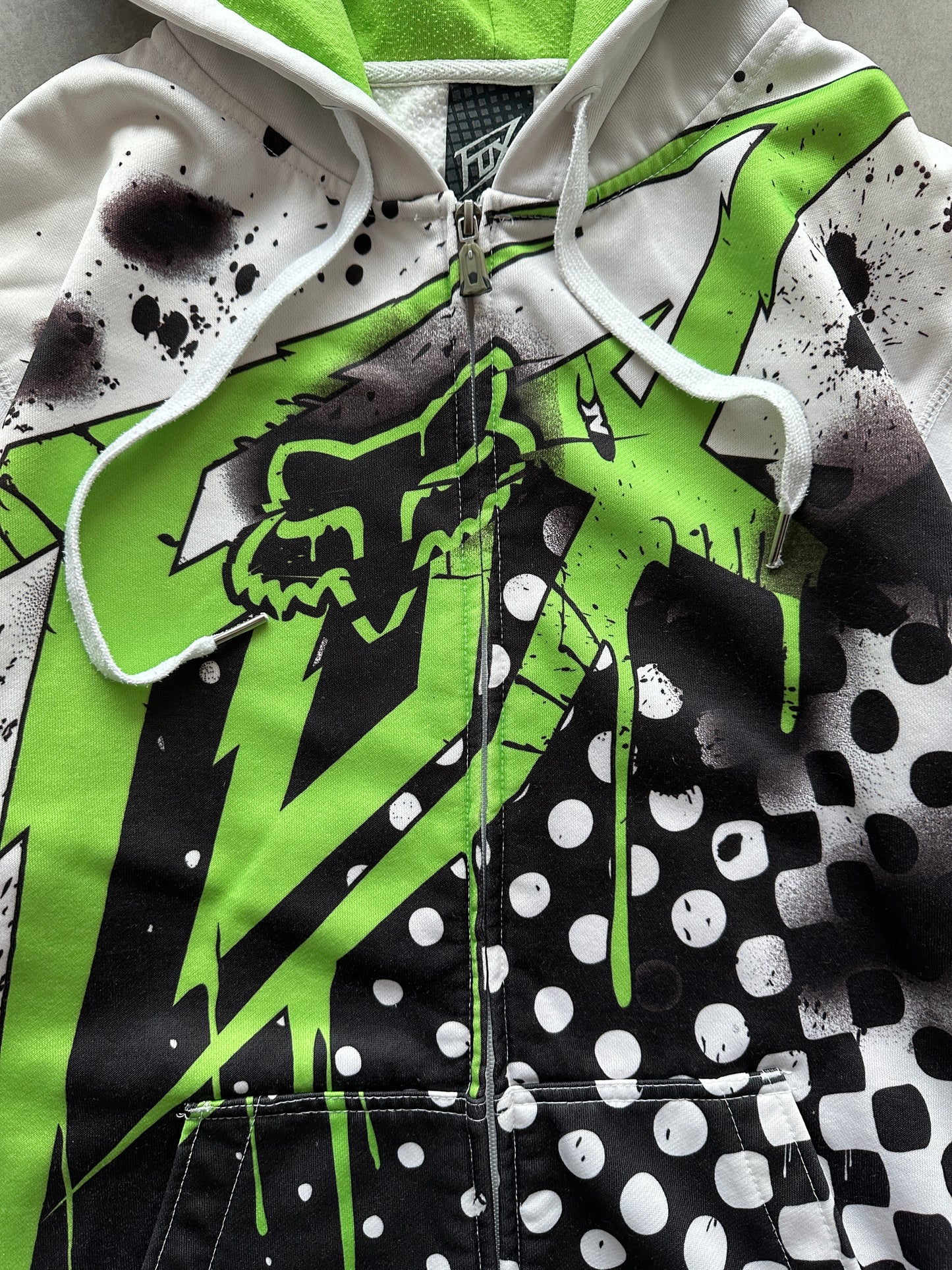 Fox Racing muška bijela dukserica (M)