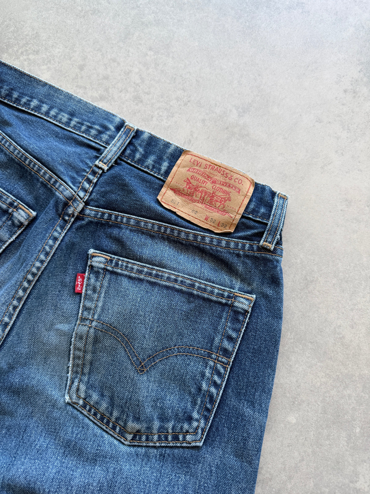 Levis 521 02 vintage muške farmerke (32x32)