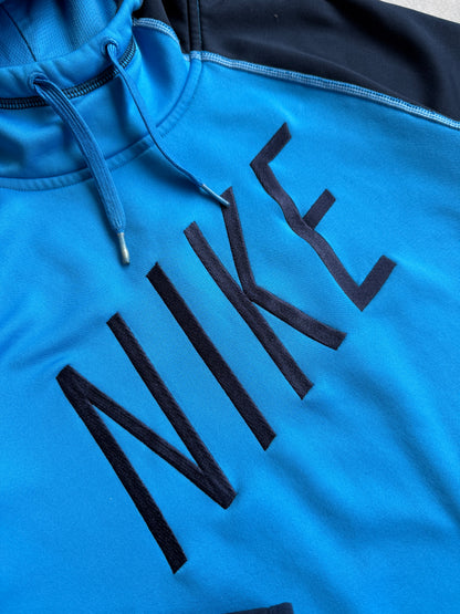 Nike Dri Fit muška plava sportska dukserica (M)