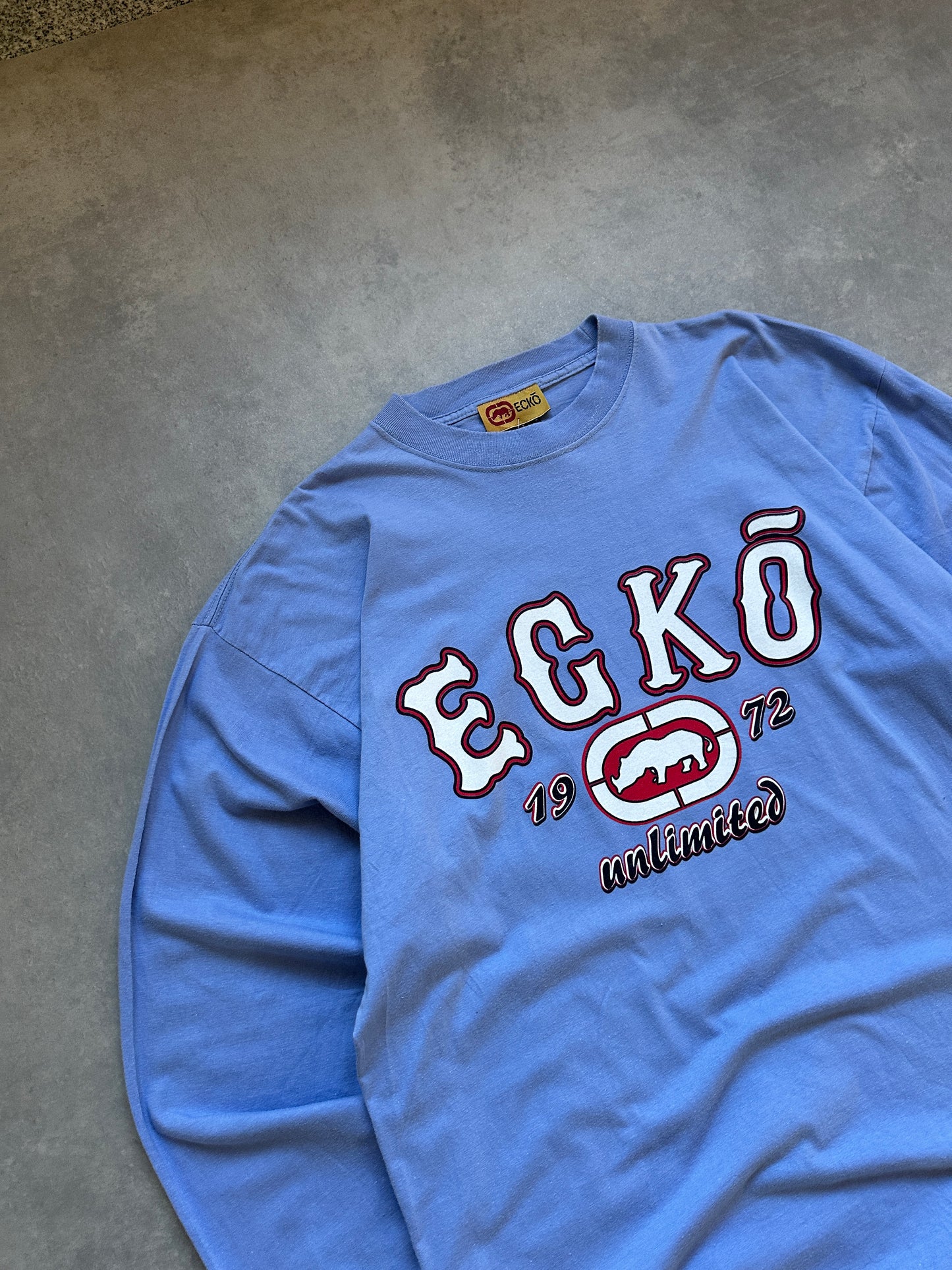 Ecko Unltd 2000s muška plava majica (XXL)