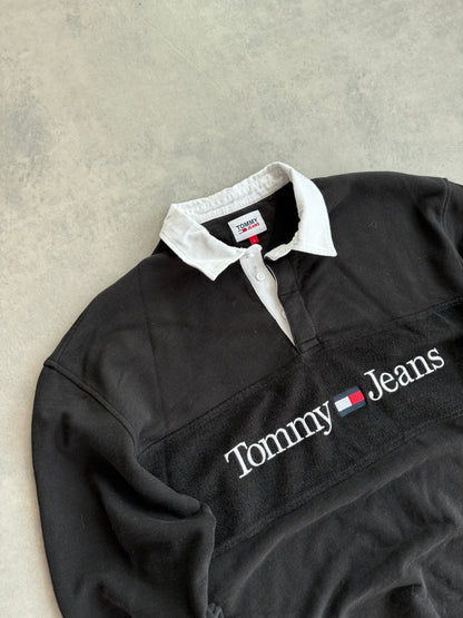 Tommy Jeans ženska crna polo dukserica (L)