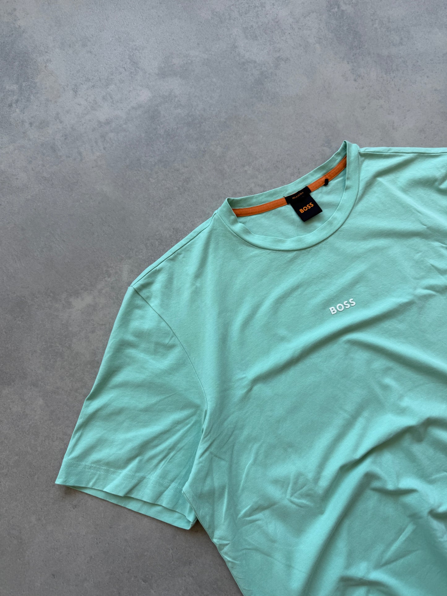 Hugo Boss muška slim fit zelena majica (L)