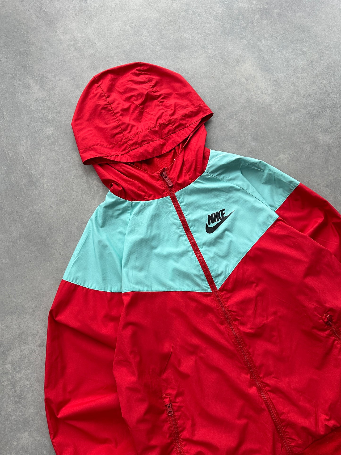 Nike crvena ženska šuškava dukserica (XL)