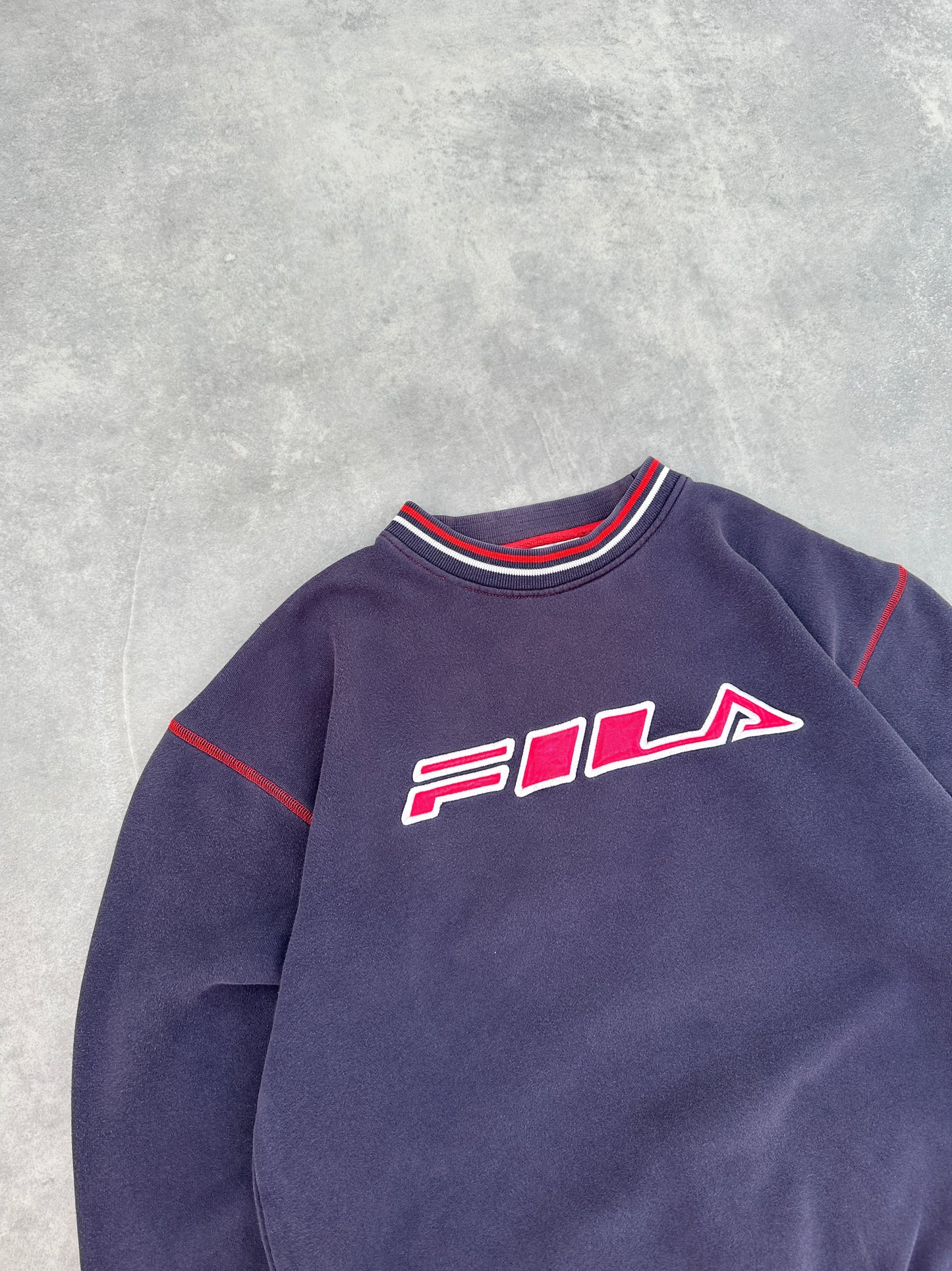 Fila 2000s baggy muška dukserica (S)