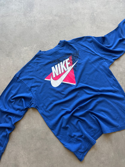 Nike ženska oversized plava majica (XS)