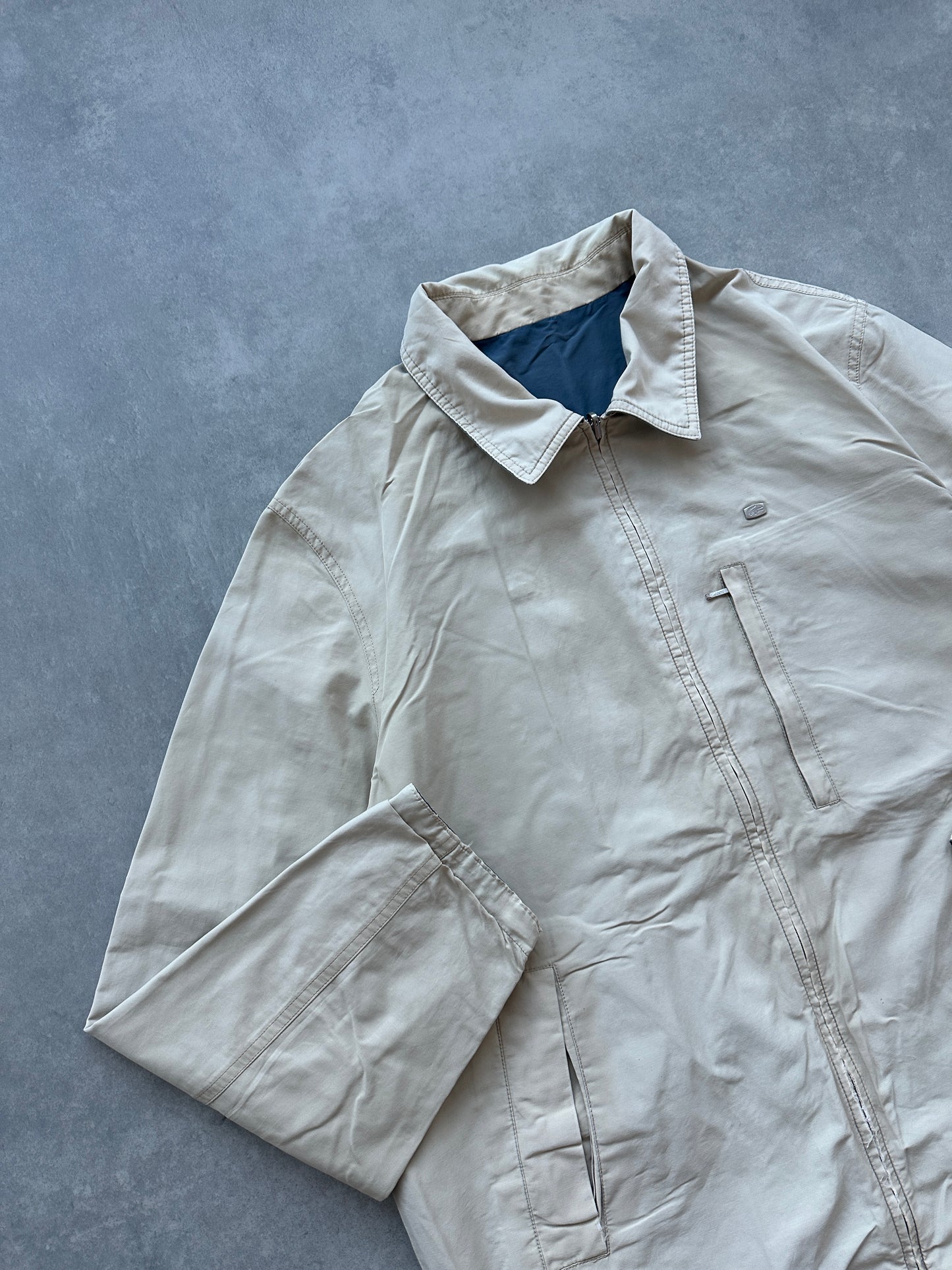 Lacoste vintage muška jakna sa lica (L)