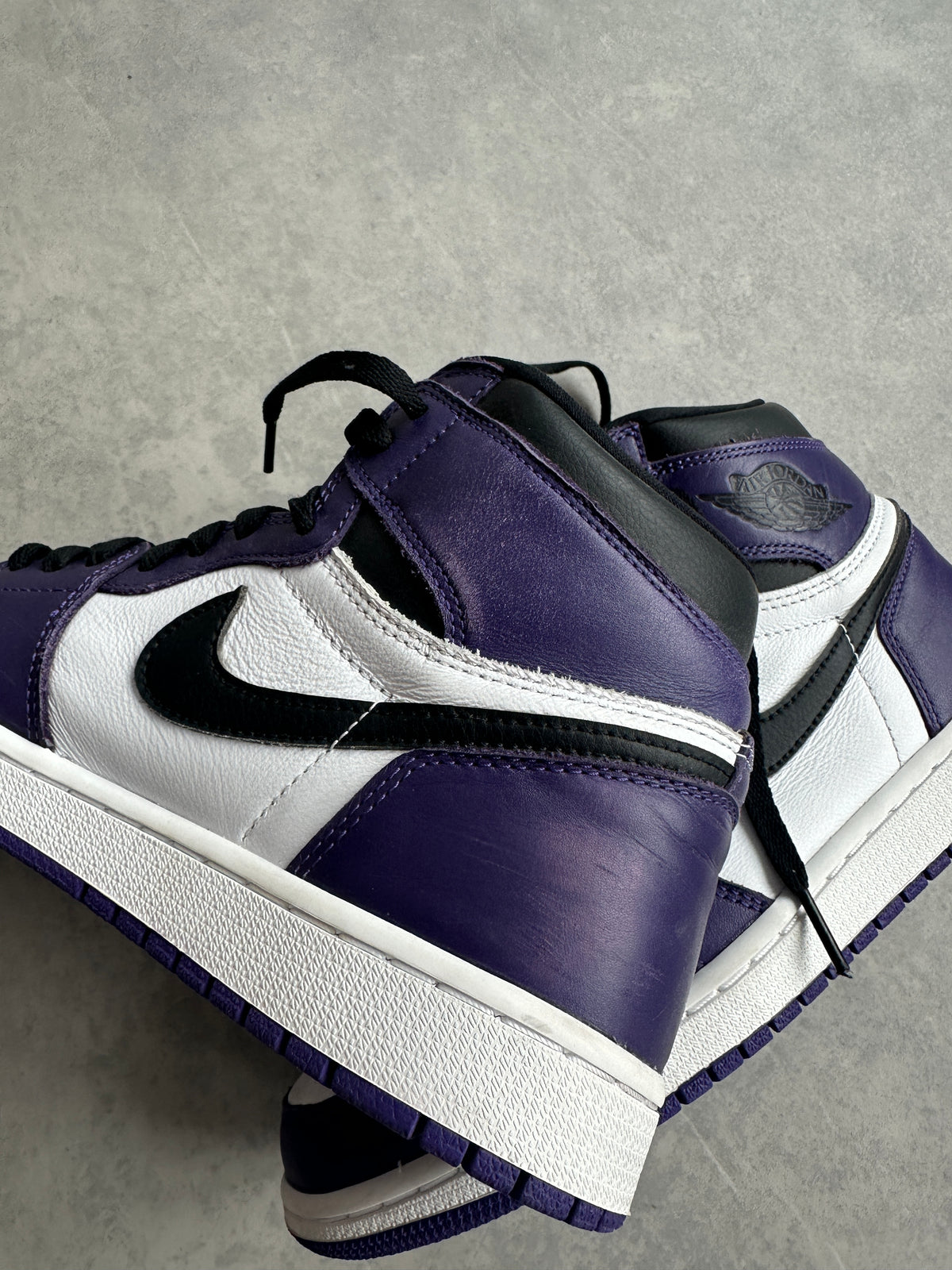 Nike Air Jordan 1 Retro High Court Purple White muške patike (42.5)