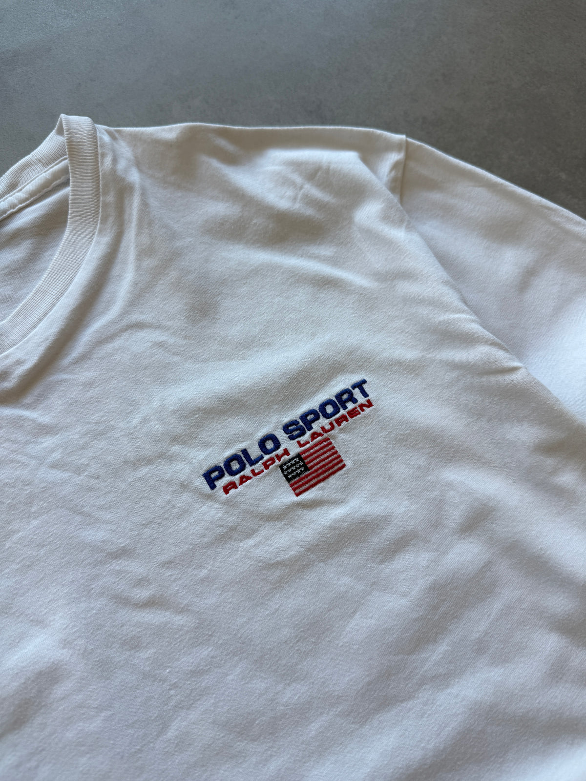 Polo Sport Ralph Lauren muška vintage bijela majica (S)