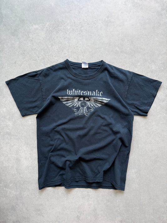 Whitesnake retro muška crna bend majica (M)