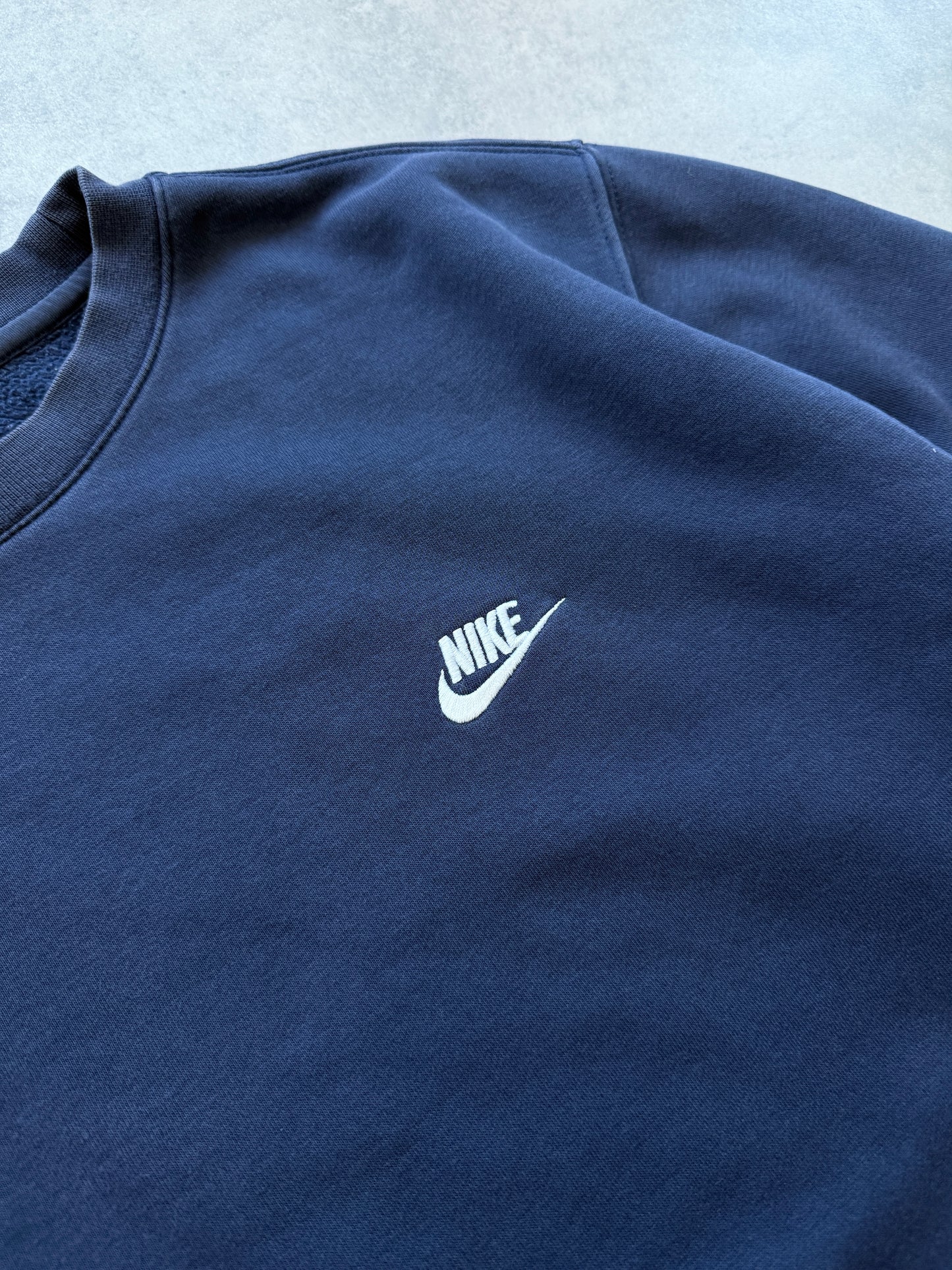 Nike muška basic navy dukserica (XL)