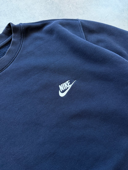 Nike muška basic navy dukserica (XL)