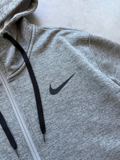 Nike muška siva sportska zip up dukserica (XL)