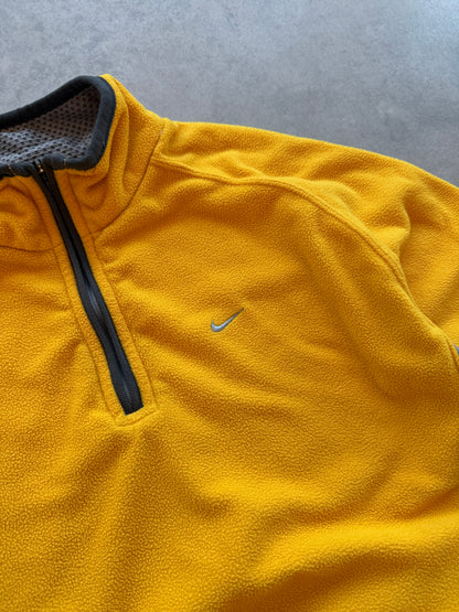 Nike 2000s ženska 1/4 zip fleece dukserica (S)