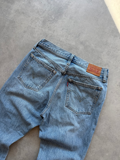 Levis 501 Slim ženske plave farmerke (28x28)